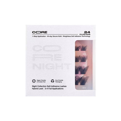 Closed CoreLash Pocket 004 package for Wispy DIY self-adhesive lash clusters