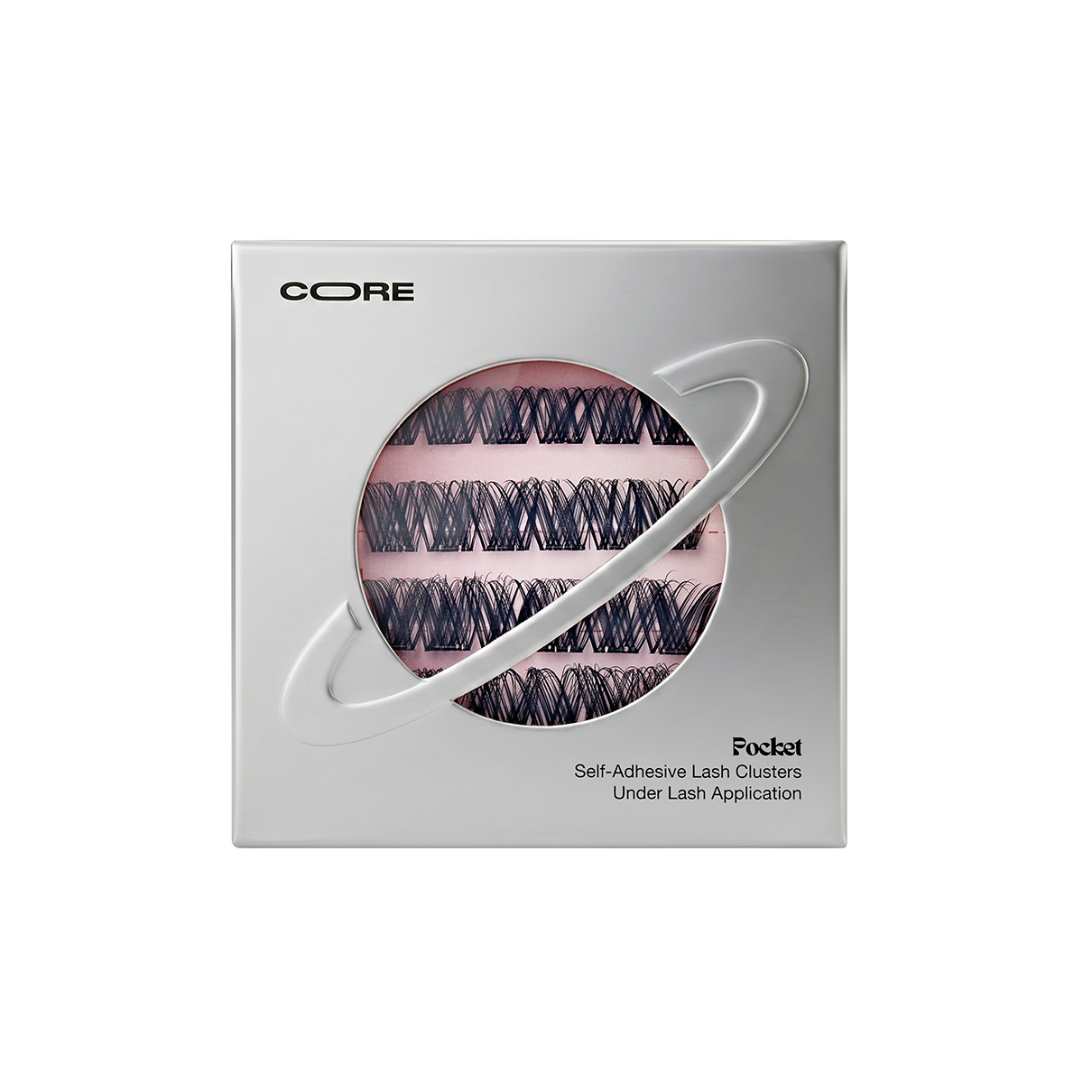 Closed CoreLash Pocket 011 package for Airy Wispy DIY self-adhesive lash clusters