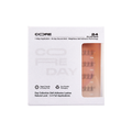 Packaging of CoreLash Day 003 Pocket self-adhesive lashes create a natural doll lower lashes look. 24 clusters, 4 wears, easy to apply, no glue needed. 