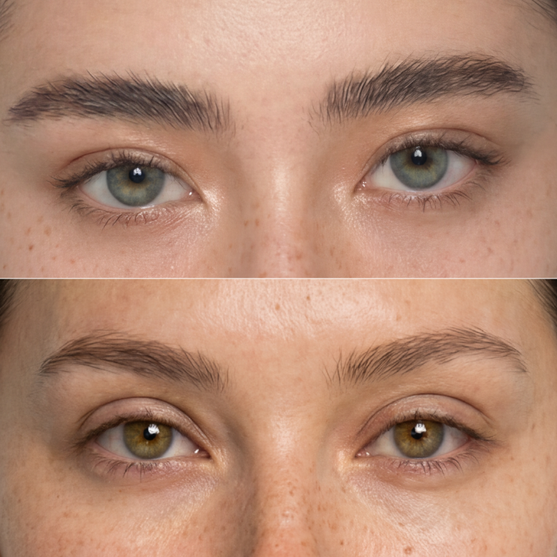 Before wear CoreLash self-adhesive lash