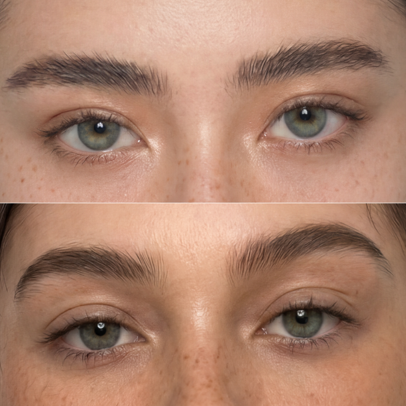 Before wear CoreLash self-adhesive lash